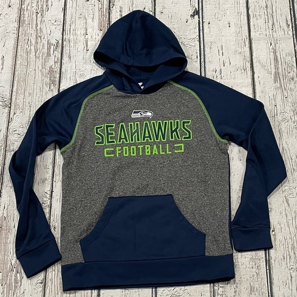 Seattle Seahawks NFL Football Hoodie Pullover Jumper Sweatshirt - Picture 1 of 5